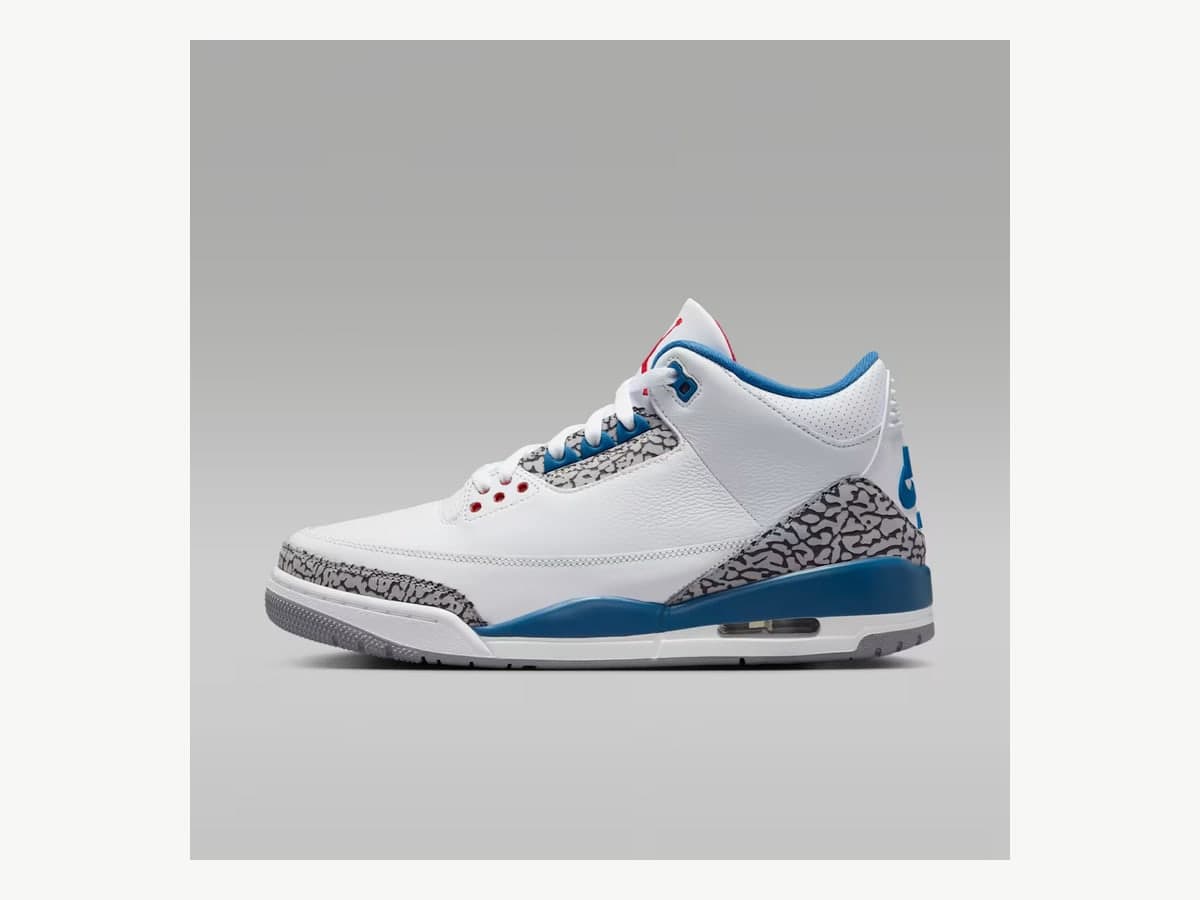 Nike Air Jordan 3 Retro "True Blue" Men's Shoes