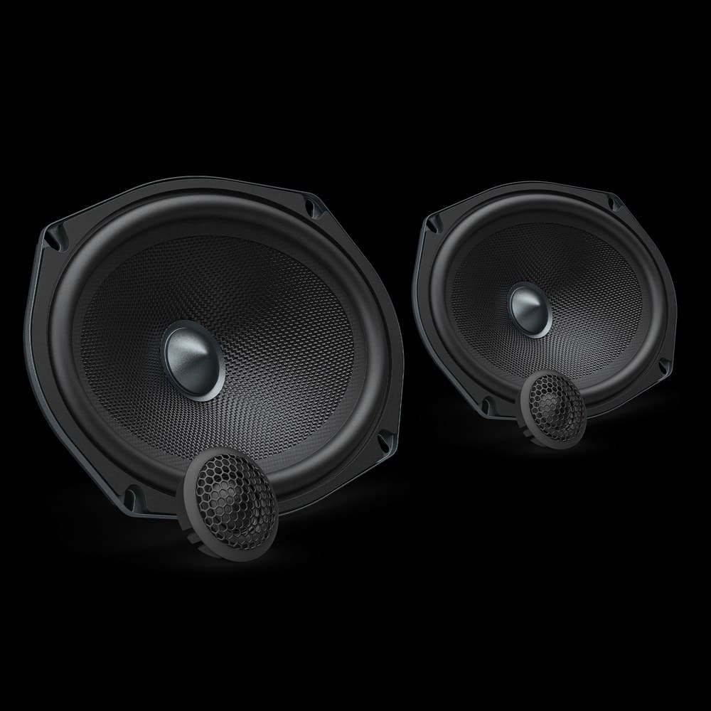 AudioControl A69CS2 Altitude Series 6x9" Component Speakers with 1" Tweeters, 100W RMS, (Pair)