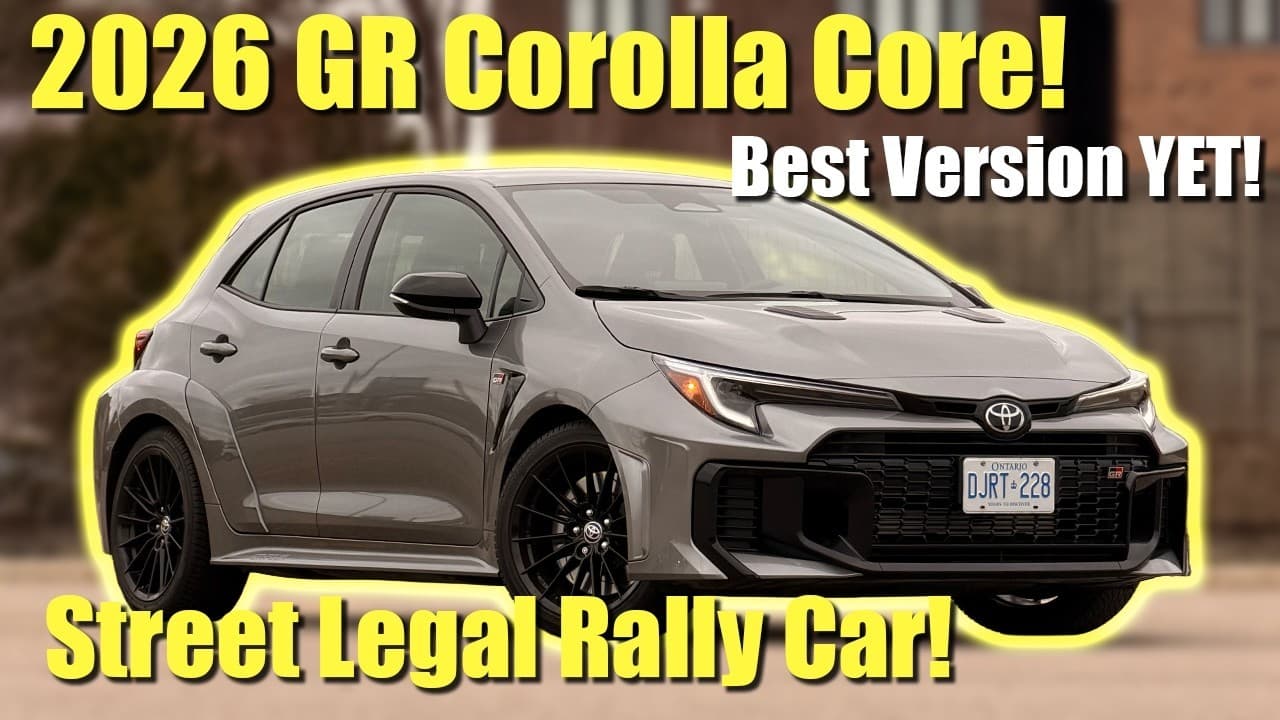 2026 Toyota GR Corolla Core